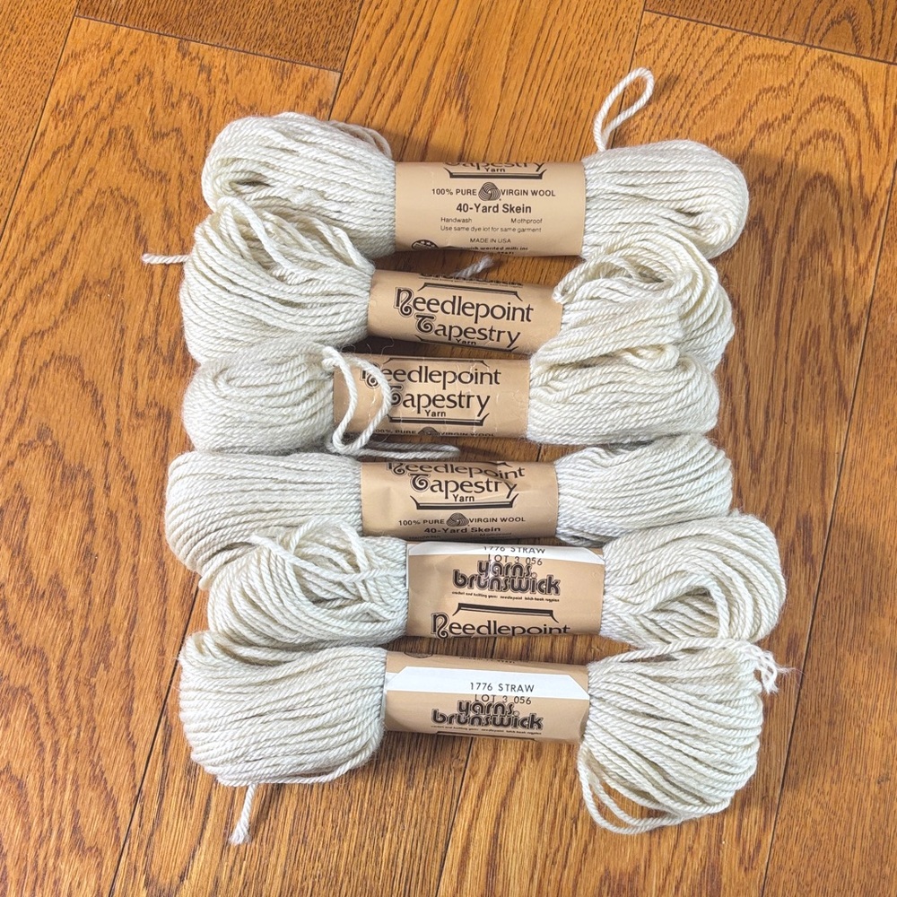 Brunswick Needlepoint Tapestry Yarn - Straw